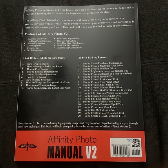 The Affinity Photo Manuel 2 - Picture 3 of 12